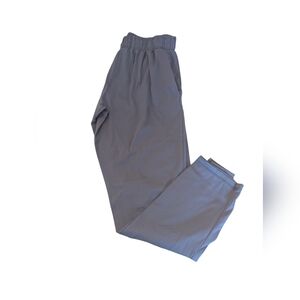 EUC ZYIA active womens xs gray midrise jogger no drawstring 25"